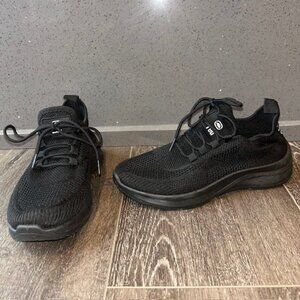 Ecko Womens Size 7.5 Black Red Athletic Slip On Shoes Sneakers NEW No Box